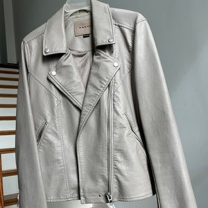 BLANK NYC Moto Jacket Gray